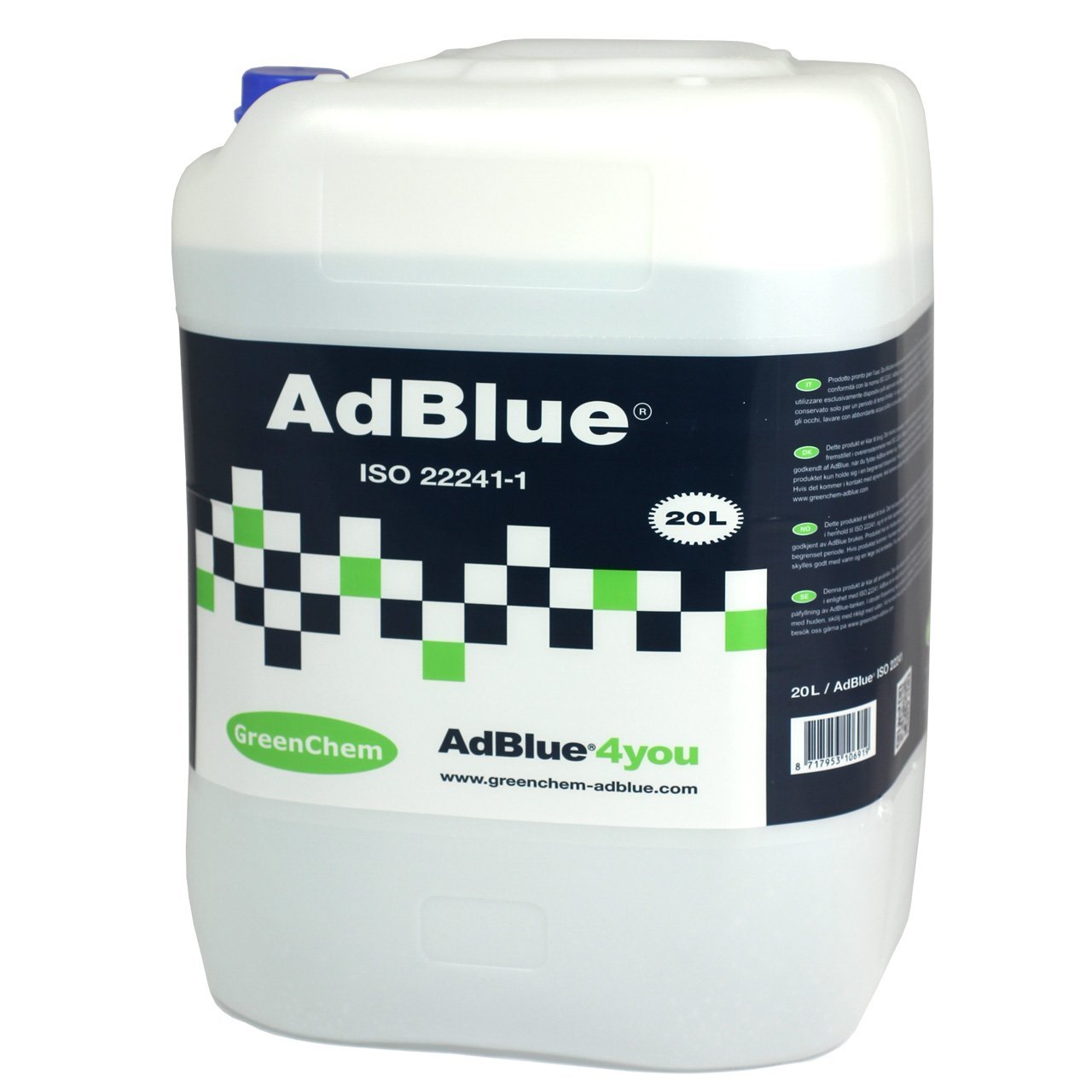 GreenChem Adblue 20L - Adblue och destillerat vatten, adblue 20l 